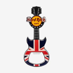 Flag Guitar Bottle Opener Magnet