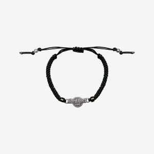 Black Braided Friendship Bracelet