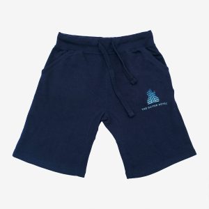 Guitar Hotel Athleisure Adult Fit Drawstring Shorts in Navy
