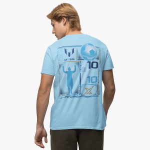 Messi x Hard Rock Blue Collage Tee