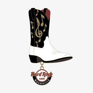 Limited Edition Chained Cowboy Boot Pin